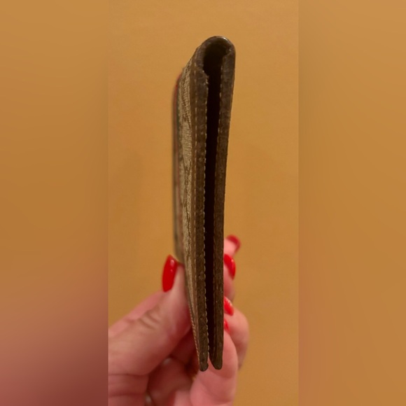 GUCCI AUTHENTIC SYLVIE BIFOLD SHERRY LINE WALLET. EUC - Picture 5 of 13